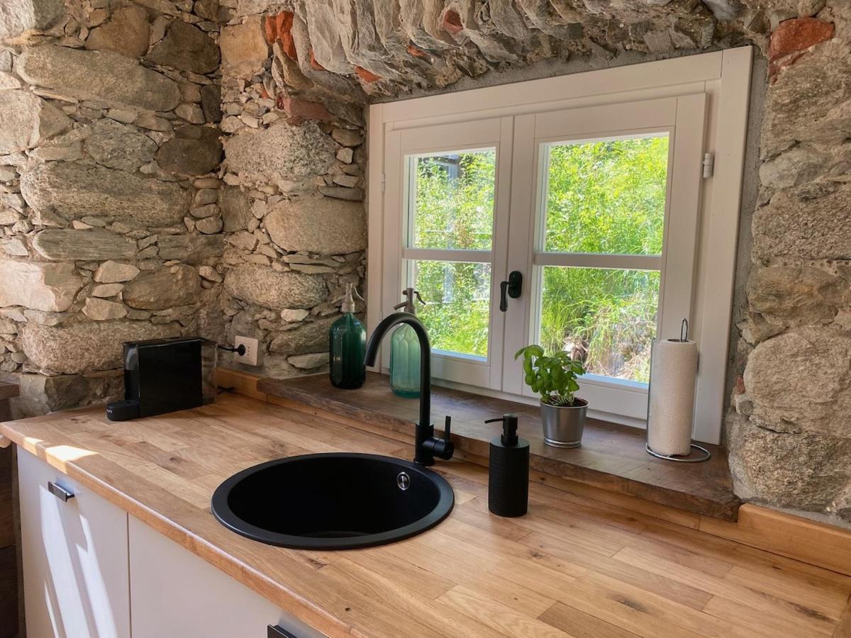Mountain Cabin Valsesia Appartement Stella Varallo Ngoại thất bức ảnh